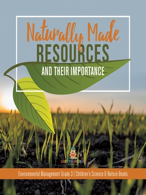 cover image of Naturally Made Resources and Their Importance--Environmental Management Grade 3--Children's Science & Nature Books